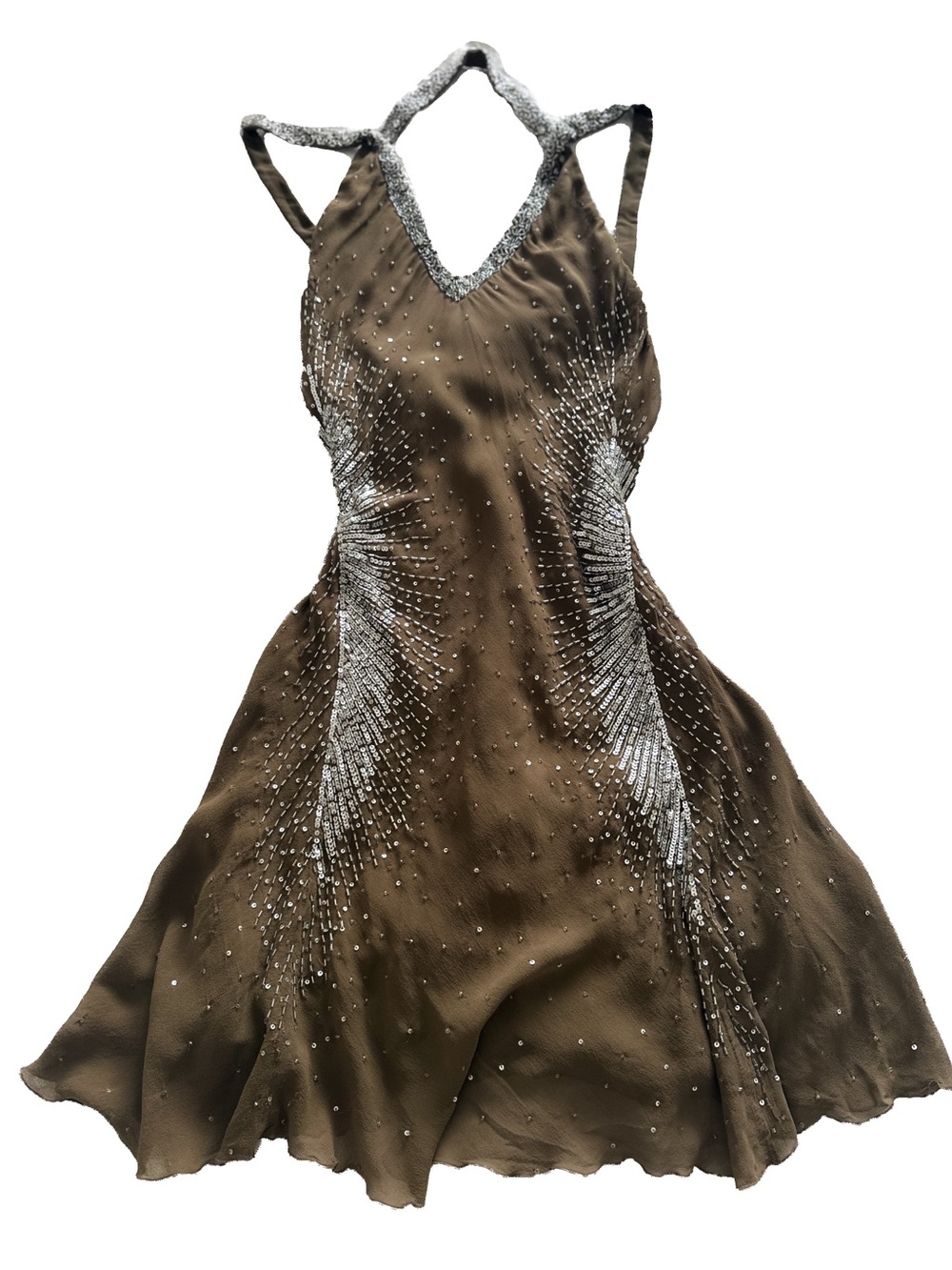 Roberto Cavalli silk mini dress